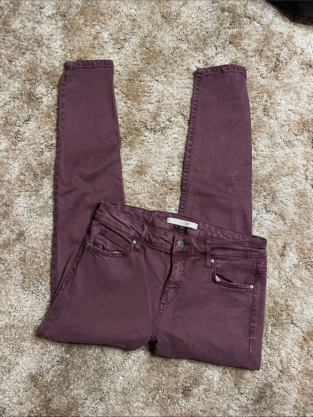 Joes JJ Jean Woman’s Maroon Jean